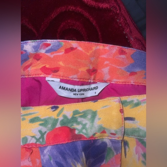 Beautiful Amanda Uprichard Floral set, top xs and shorts small - Picture 11 of 15